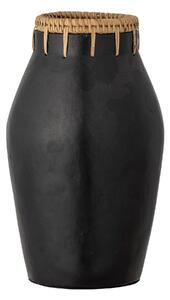 BLOOMINGVILLE Dixon Deko Vase, Sort, Terrakotta