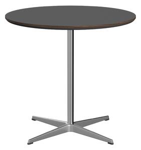 Fritz Hansen - A622 Cirkulär, Ø75 cm, Laminat, Grey Bromo, 4-grenad stjärnfot - Matbord - Arne Jacobsen,Piet Hein - Grå - Laminat/Metall