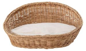 BLOOMINGVILLE Tille Cat Basket, Natural, Rotting W: 30cm, H: 20 cm, L: 40 cm