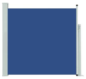 Infällbar sidomarkis 170x300 cm blå