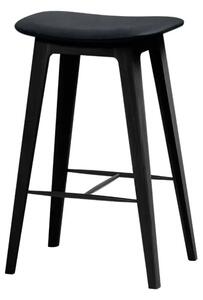 SACKit - Nordic Bar Stool - Barstol - Terra Black / Black Stained Oak - H68 x W46 x D33,5 cm