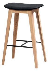 SACKit - Nordic Bar Stool - Barstol - Terra Black / Oak - H68 x W46 x D33,5 cm
