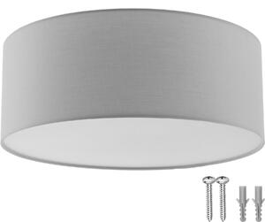 TecTake GmbH 405210 taklampa circum, plafond i linne - grå
