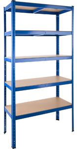 TecTake GmbH 405045 förvaringshylla i stål, 5 hyllplan - 875 kg