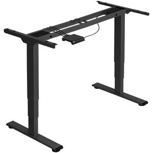 TecTake GmbH 404314 höj- och sänkbart skrivbord twain - svart