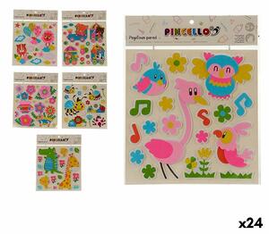 Klistermärken Pincello AR1810171 Multicolour 32 x 1 x 38 cm (24 antal)