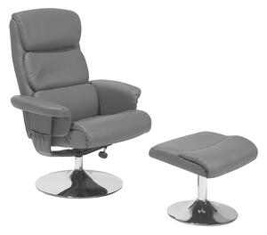 LEGEND Recliner med fotpall -