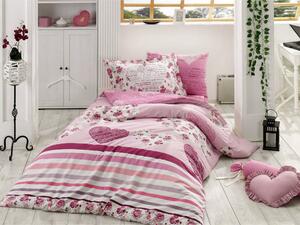 Baddset Hobby Enkelt 3-dels Poplin - Lila|Rosa|Vit|Gra