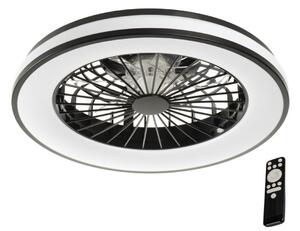 Kanlux 38033-LED Dimbar lampa med en fläkt PLAVE 48W/230V 3000/4000/6500K +RC