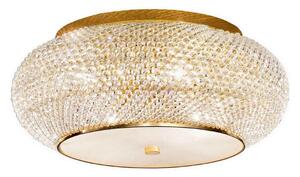 Ideal Lux - Vägglampa i kristall PASHA 14xE14/40W/230V diameter 65 cm guld