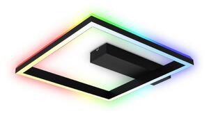Brilo - LED RGBW Ljusreglerad fäst ljuskrona FRAME LED/18W/230V 2700-6500K+ +Fjärrkontrol