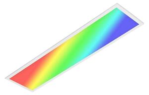 Brilo - RGBW Dimbar taklampa SLIM LED/24W/230V 100x25 cm + +Fjärrkontrol