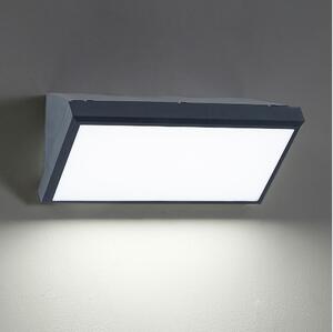 Brilagi - LED vägglampa för utomhusbruk TRIANGLE LED/20W/230V antracit IP65