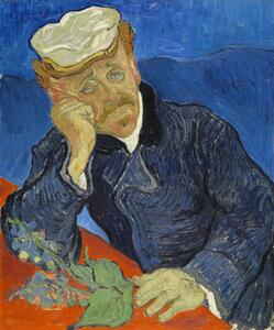 Vincent van Gogh - Bildreproduktion Portrait of Dr. Gachet, (35 x 40 cm)