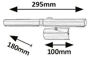 Rabalux 3643 - LED tavelbelysning PICTURE LIGHT 2xG9/2W/230V