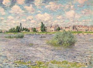 Claude Monet - Konsttryck Seine at Lavacourt, (40 x 30 cm)