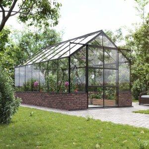 Växthus Amalthea - 11,5 m² + Växthusbord - Fristående växthus, Växthus
