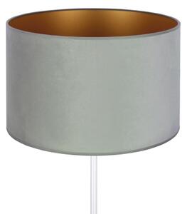 Duolla - Bordslampa ROLLER 1xE14/15W/230V diameter 20 cm Ljusgrön/guld