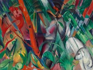 Bildreproduktion In the Rain, Franz Marc