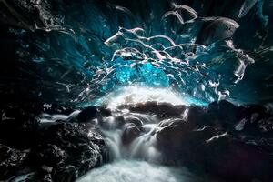 Blue Glacier Cave