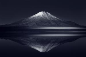 Reflection Mt. Fuji