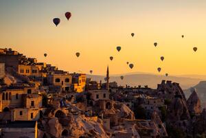 Sunrise over Cappadocia