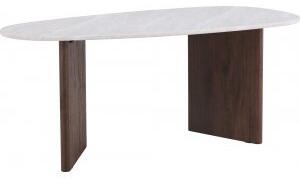 Grönvik matbord 180 x 90 cm - Ljusgrå + Möbeltassar