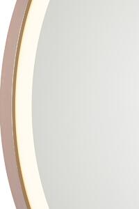 Badrumsspegel roséguld 70 cm inkl LED med touchdimmer - Miral