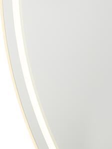 Modern badrumsspegel 80 cm inkl LED och touchdimmer - Sebas