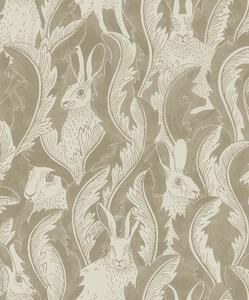 Hares in hiding - Taupe