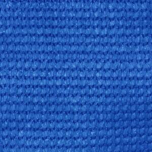 Balkongskärm blå 120x500 cm HDPE