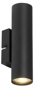 Modern smart vägglampa svart inkl 2 st WiFi GU10 - Jeana