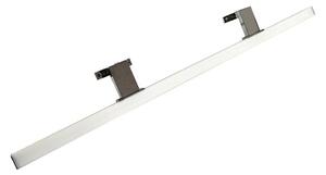 Badrumsspegel med LED-belysning MIRROR LED/12W/230V 80 cm IP44 skinande krom
