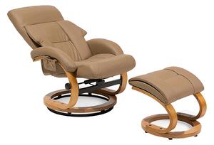 FORCE Recliner med fotpall -