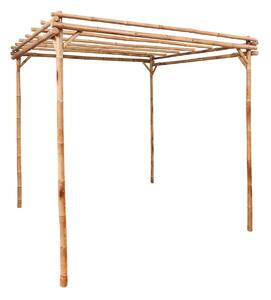 Pergola bambu 170x170x220 cm - Brun