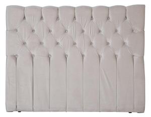 SÄRNA Sänggavel Sammet Beige - 160 cm