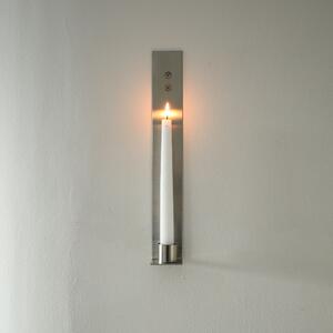Acier Studio - Stavanger Candleholder - Ljusstake - Stainless Steel - 34x6x5 cm