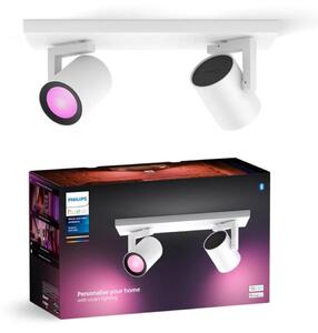 Philips - LED RGBW Dimbar spotlight Hue ARGENTA 2xGU10/4,2W/230V