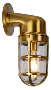 Lucide 11892/01/02 - Vägglampa för utomhusbruk DUDLEY 1xE27/40W/230V IP44 guld