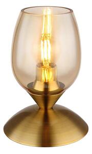 Globo 24007M - Bord touch lampa KUWAITA 1xE14/25W/230V mässing