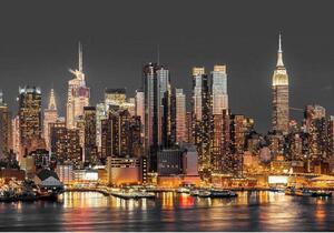 Fototapet - NYC: Twilight - Standard 400x280