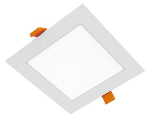 APLED - Infälld LED badrumsbelysning SQUARE LED/12W/230V IP40 17x17 cm vit