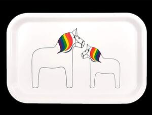 Pride Horse Bricka