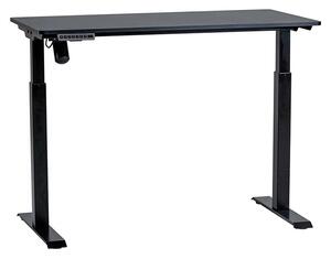 Höj- & sänkbart bordsstativ, DeskFrame II, panel/appstyrning, Pure Black
