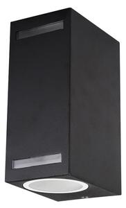 Ecolite Z37AS-2/CR - Utomhus Väggbelysning NOVA 2xGU10/11W/230V IP44