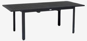 Hillerstorp - Bord Nydala 96 X 200/280 Cm - Svart - Matbord utomhus - Från Homeroom