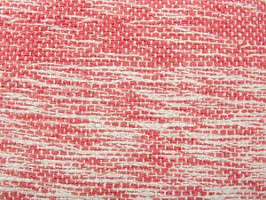 Sittpuff röd 40 x 40 cm HIRRI Beliani