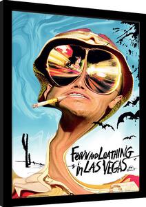 Inramad poster Fear and Loathing in Las Vegas