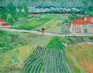 Vincent van Gogh - Bildreproduktion Landscape at Auvers after the Rain, 1890, (40 x 30 cm)