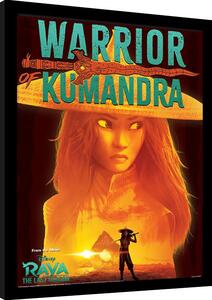 Inramad poster Raya and the Last Dragon - Warrior of Kamandra